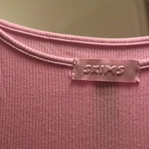 SMIMS soft pink lounge dress. size S. NEVER WORN. TAGS ON.
